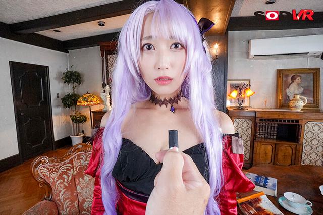 【VR】執事の僕を見下す縦ロールの悪役令嬢を催●ライトで完全屈服！オホ声＆丁寧語淫語連発！ サンプル画像 4