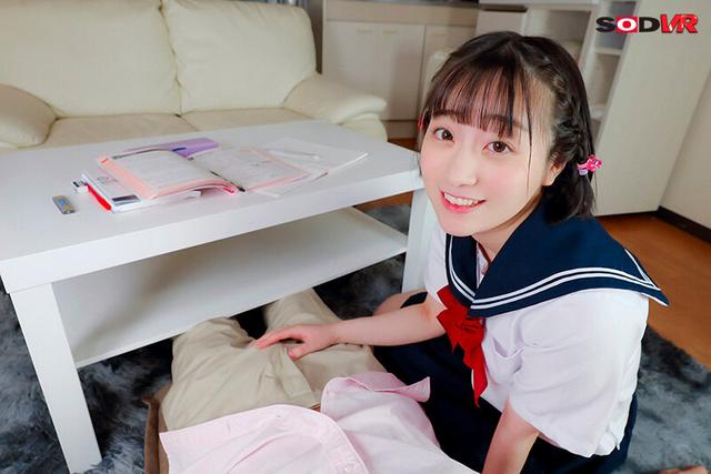 【VR】シングルマザーの彼女の連れ子が思春期。 彼女との激しいセックスを見せつけたら ママの真似をしたがってー 未使用おマ●コに何発も子種を注ぎ込んだ二人っきりの夜。小島みこ サンプル画像 9