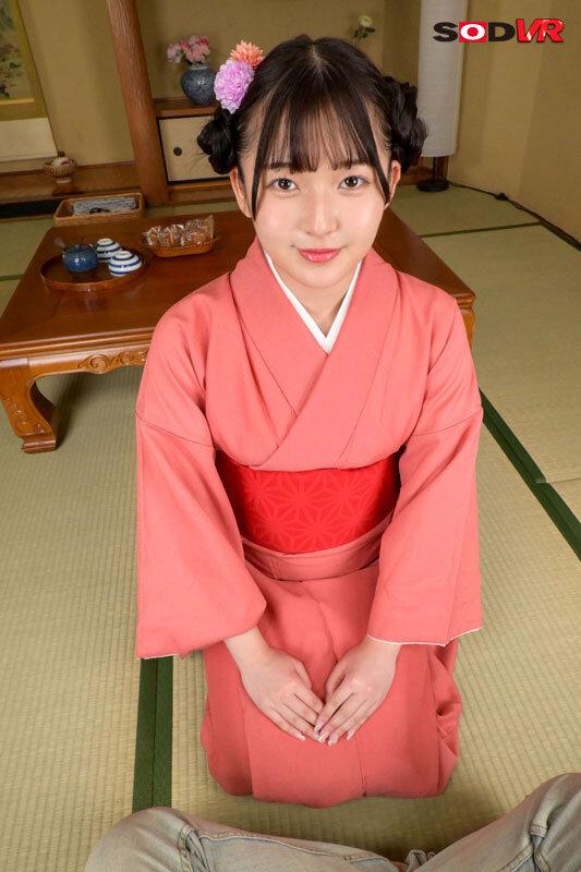 【VR】全国旅行支援サイコー！期間限定のクーポンを使えばたった1000円で美人の若女将とベロチュウできて中出しSEXし放題の老舗旅館 葵みれい サンプル画像 1