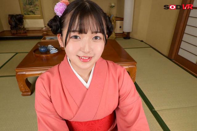 【VR】全国旅行支援サイコー！期間限定のクーポンを使えばたった1000円で美人の若女将とベロチュウできて中出しSEXし放題の老舗旅館 葵みれい サンプル画像 2