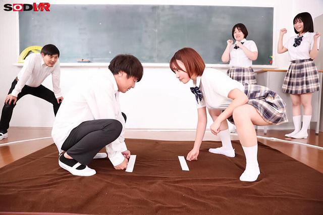 【VR】【8K】僕のクラスに、とてもつよそうなオンナが入ってきた 相撲本気でやってみないか。 サンプル画像 4