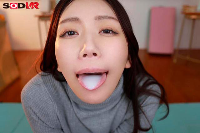 【VR】【8K】マイペースなブックカフェのお姉さんの裏の顔は赤ちゃん汁狂い 淫語で聴覚を侵し視覚でボクの肉棒を熱く激しく咥え込む 戸川なみ サンプル画像 15