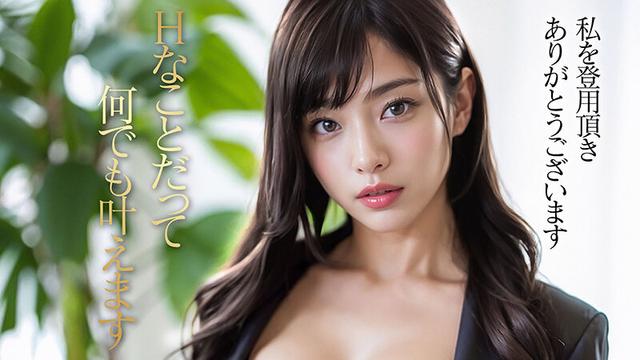 【3.1次元】AI巨乳社長秘書 才原玲AVデビュー サンプル画像 3