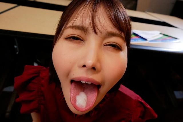 【AKNRフェティシズム】 完全着衣光沢サテンOL 同僚からの痴感を拒めなく感じていってしまうOL 藤野つかさ サンプル画像 11