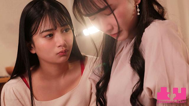 「アナタの顔にヒトメボレしました」ツンツン部下の北岡さんとデレデレな上司宮西さんのキスで始まるオフィスレズ 北岡果林 宮西ひかる サンプル画像 14