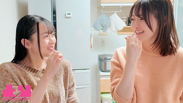 介護士ちゃんに恋した私 久しぶりに一目惚れをして勇気を出して2人きりの時にキスしたら優しくキスを返してくれて…一緒にゴハンを作ってお風呂に入って身体を重ね合った同棲レズタイム 中城葵 望月つぼみ サンプル画像 15