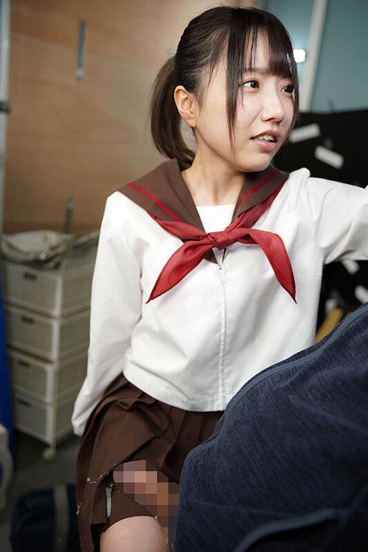 「気弱な子だと思ったら…」痴●したオヤジを死角に連れ込み精子が出なくなるまで説教射精させる痴女子○生 小柄J○ゆい サンプル画像 7