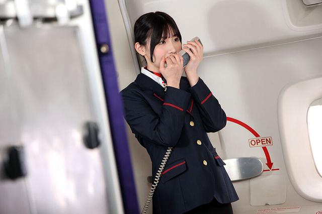 座ったままの男を一切動かさないS字尻振り騎乗位で骨抜きにする美尻キャビンアテンダントVOL.2 サンプル画像 3