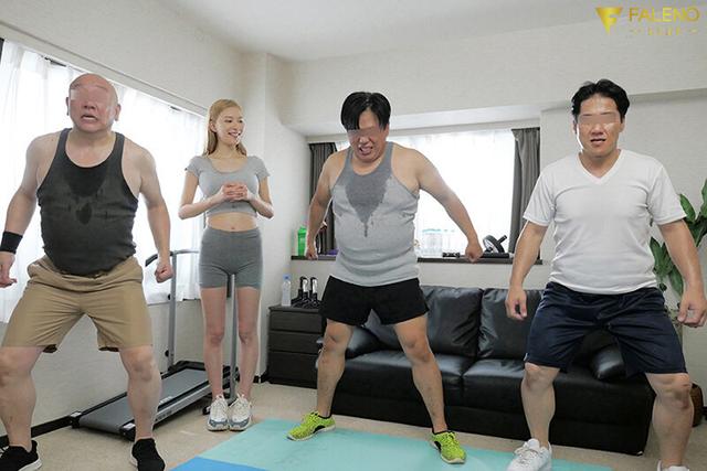 巨乳パーソナルトレーナーと真夏の中出しレッスン！びしょ濡れウェアでボディライン丸見え汗だく誘惑セックス 藤井蘭々 サンプル画像 6