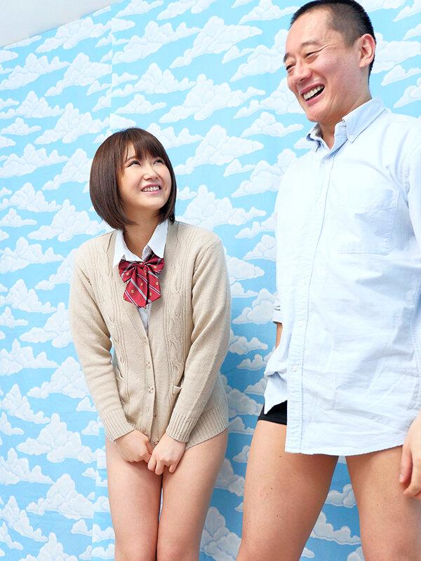 素人女子〇生 ラップ1枚隔ててお兄ちゃんと素股体験して発射できたら賞金GET！！ 深田結梨 サンプル画像 2