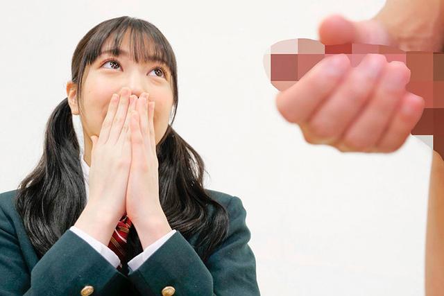 有名進学校の女子校生が初めてのオナニー鑑賞！ 至近距離でのガマン汁臭とシコシコ音にグッチョリ膣キュン！頬を赤らめて求めて来たので生挿入、中出ししちゃいました！ サンプル画像 11