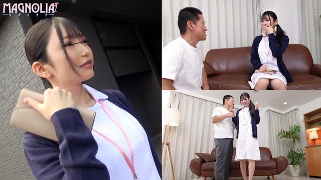 『仕事中の美女にアナル舐められマッサージ。尻穴攻めまくりでおマ○コは発情するのか？』白衣の天使な美女看護師の肛門を頂きます♪徐々に感度が上がる敏感アナルをガン攻めすると発情しながら自ら腰振り連続中出し♪【街角素人モニタリング♯りこ♯26歳♯看護師】 サンプル画像 1