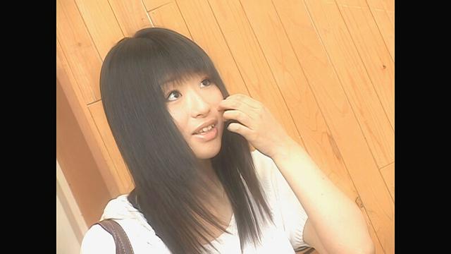 【 AI リマスター版 】「AV女優になる！」ブログで宣言をした超人気ネットアイドルしずく初フェラ、初本番 サンプル画像 1