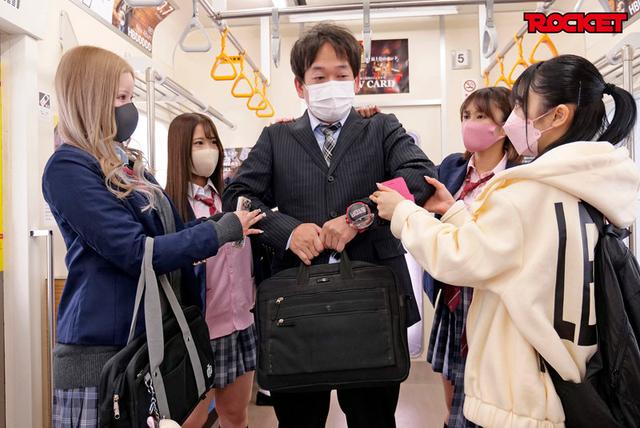 妄想アイテム究極進化シリーズ 真・時間が止まる腕時計パート24 通学電車でSEXマネキンチャレンジ編 サンプル画像 1