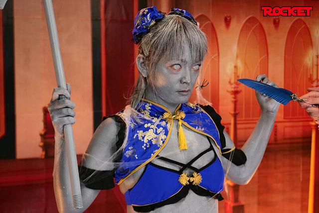 RPGゲームの世界で女主人公を石化 サンプル画像 2