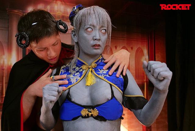 RPGゲームの世界で女主人公を石化 サンプル画像 6