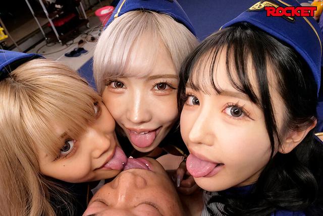 白ギャルビッチ航空へようこそ！2025神ヤリマンSP サンプル画像 6