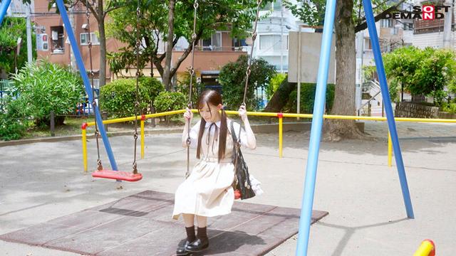 「中出しってきもちいいんですか？」136cmの大冒険。校内ではじめてのゴムなしセックス 美好柚伽 サンプル画像 3