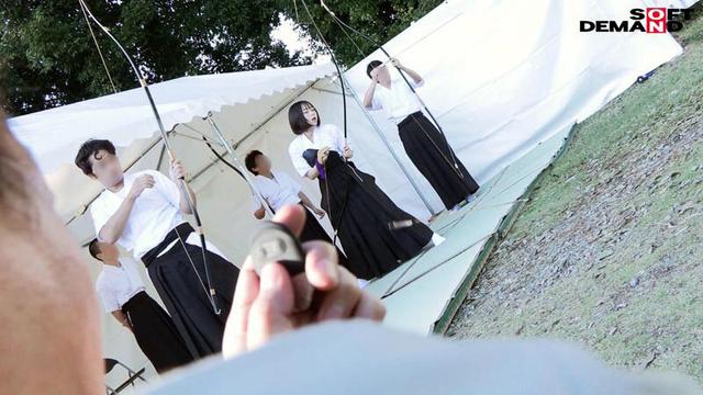 弓道部女子○漢 月乃あや 練習中の体を狙われ堕ちるショートカットの気弱女子 サンプル画像 9