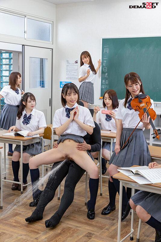 トビジオっ！ 学園ハイスクール 学校にいる間はずっと潮吹きっぱなし・失禁しまくる制服女子 サンプル画像 2