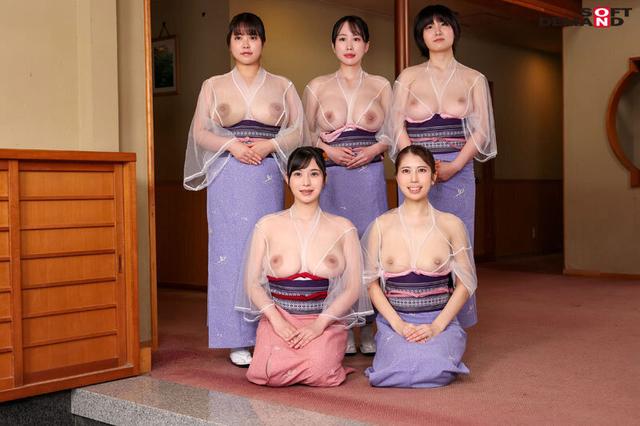 性交付き おっぱい揉みしだき温泉旅館2 Gカップ以上の巨乳仲居たちでお迎えする‘パイズリまくり体験’ お出迎えからお見送りまで、絶え間ない乳癒しでお給仕いたします。 サンプル画像 2