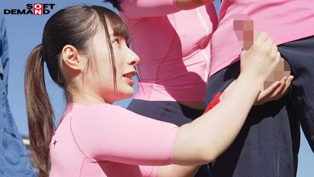 手コキに若き汗を捧げる女子●生たち。私立新中野学院「発射部」 サンプル画像 14