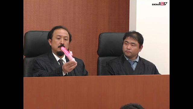 【AIリマスター】公開 AV裁判 藍山みなみ サンプル画像 14