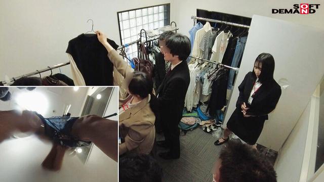 後ろ側がすっパダカの、半裸スーツで会社見学ツアー バレたらアウトの恰好で随時課されるアクメ妨害にも耐えながら、就活生達にバレないように弊社の魅力を伝えてきてください！ サンプル画像 11