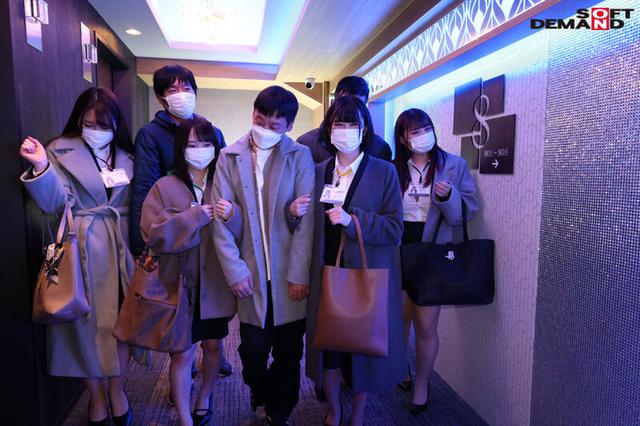 SOD女子社員 第40回 陽キャ女子社員にひたすら抜かれたいユーザー様達と、ラブホでお泊り王様ゲーム！ 20時～6時 夜通しずーっと‘王様の命令はぜったーい！！’ サンプル画像 9
