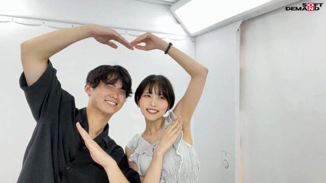 はじめての筆下ろしデート！SOD女子社員を 1 日貸切！！童貞君と外でいっぱいキスして朝から晩までイチャLOVE密着しまくったSEXドキュメント！！！ 柴崎はる サンプル画像 9