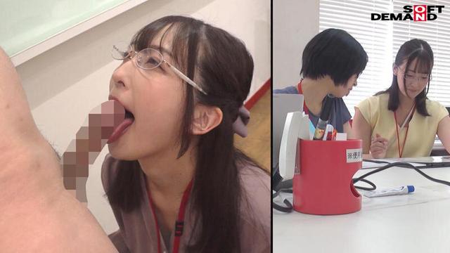 第5回フェラチオシンデレラ選手権 しゃぶる！SOD女子社員 AV会社で働く令和OL34名の本気ノーハンド肉棒口淫（オーラルセックス） フェラ＆仕事姿2画面ギャップ見比べ部門 初々しい新入社員研修部門 サンプル画像 2