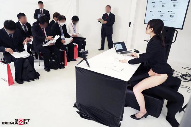 人事部中途2年目石川陽波に悶絶ガマン業務を強行！絶対に失敗できない会社説明会の日に密着しながらお股に玩具で徹底イカセ！【圧倒的4K映像でヌク！】 サンプル画像 13