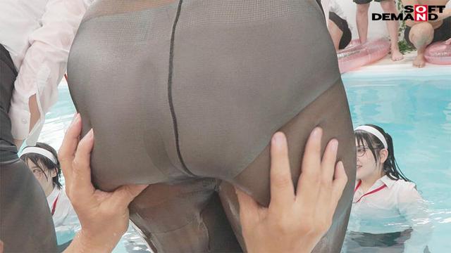 SOD女子社員 水泳大会2024 水！汗！愛液！ザ～汁！！で全身ビチョ濡れウェット！爽やかな熱さほとばしる水中ドスケベ羞恥競技5種目＆SEX全員分 サンプル画像 5