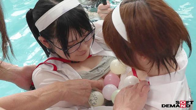 SOD女子社員 水泳大会2024 水！汗！愛液！ザ～汁！！で全身ビチョ濡れウェット！爽やかな熱さほとばしる水中ドスケベ羞恥競技5種目＆SEX全員分 サンプル画像 7