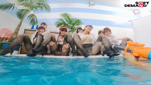 SOD女子社員 水泳大会2024 水！汗！愛液！ザ～汁！！で全身ビチョ濡れウェット！爽やかな熱さほとばしる水中ドスケベ羞恥競技5種目＆SEX全員分 サンプル画像 8