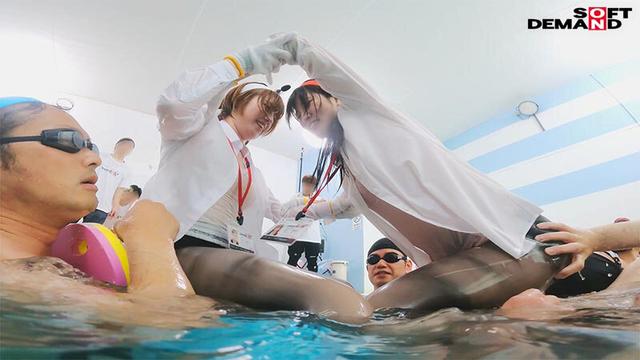 SOD女子社員 水泳大会2024特典付き完全版 水！汗！愛液！ザ～汁！！で全身ビチョ濡れウェット！爽やかな熱さほとばしる水中ドスケベ羞恥競技7種目＆SEX全員分 サンプル画像 10