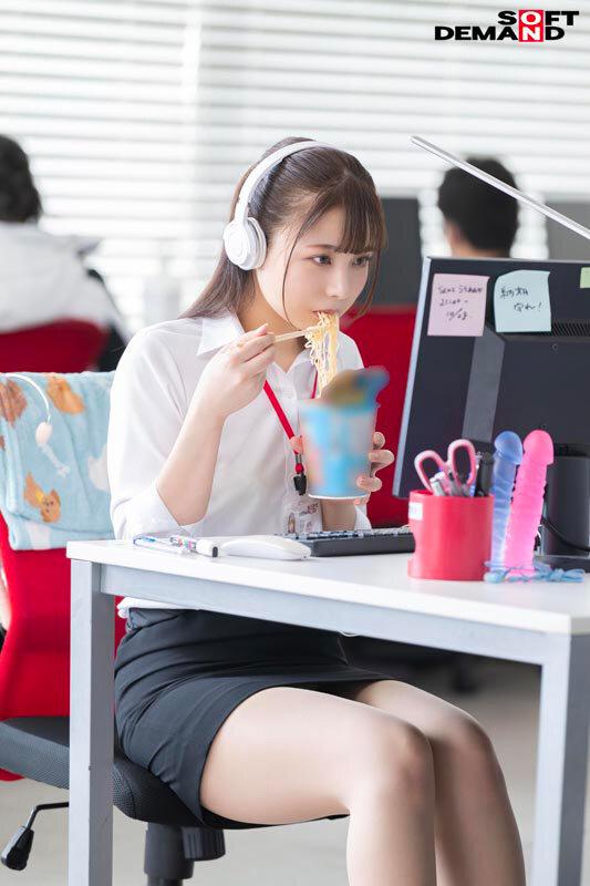 新卒2年目 編集部 生田優梨 初AV出演 私は社畜ではなく、ただのチンチン推しって感じです！ サンプル画像 2