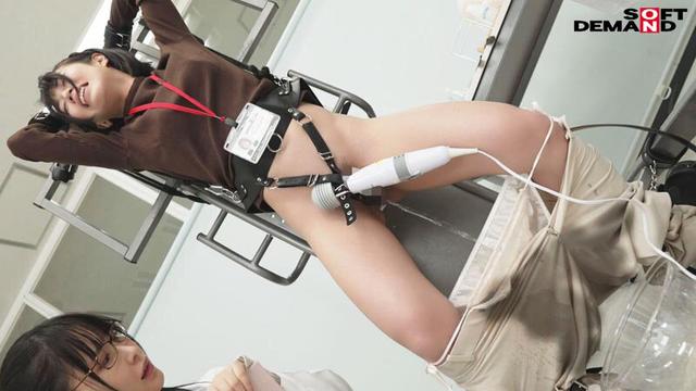 固定電マ連続お漏らし実験「膣がバグるほど刺激し続けたら？」をSOD女子社員6名が真面目に検証してみた結果オマ○コ決壊！もう限界でイキたくないはずなのにカラダが気持ち良くなろうと勝手に動いてヒクつきワギナ過剰快楽懇願 SOD性科学ラボREPORT19 サンプル画像 7