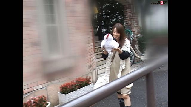 【AIリマスター】ラジコン式バイブ付きパンツを履いて原宿表参道に初めてのアクメおつかいにイクッ！！ サンプル画像 16