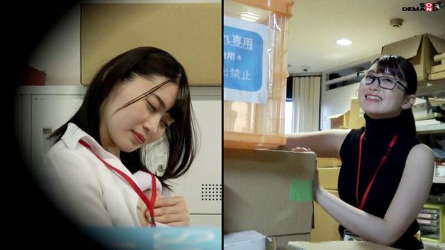 SOD女子社員 7名 業務時間内声ガマン大胆オナニー報告2 仕事中＆オナニー中のギャップ 2画面見比べておシコり下さい サンプル画像 2