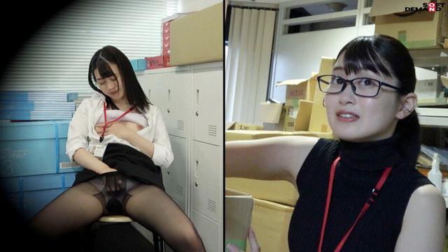 SOD女子社員 7名 業務時間内声ガマン大胆オナニー報告2 仕事中＆オナニー中のギャップ 2画面見比べておシコり下さい サンプル画像 4