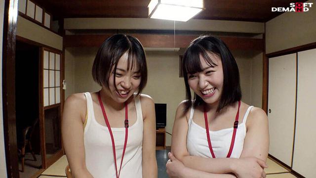 研修合宿で起こった女子同士の忘れられない夜…総務部 新卒1年目×新コンテンツ開発部 新卒1年目 SOD女子社員 ハダカになるより恥ずかしい脱ぎキャンBOX野球拳 サンプル画像 2
