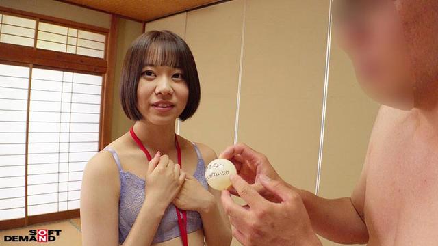ノーパンスタイルのフェイスザチェア！？ ハダカになるより恥ずかしい！脱ぎキャンBOX野球拳 飲食事業部 中途1年目 猿渡小夏 サンプル画像 2