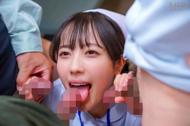 顔射されても常に笑顔で神対応する看護師の追撃フェラチオ 小湊よつ葉 サンプル画像 19