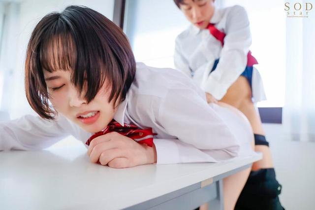 美少女になった妹に初めて彼氏ができた。兄が嫉妬に狂い校内で何度も中出しし続け、授業中マ●コは精子で溜まりっぱなし 柴崎はる サンプル画像 8