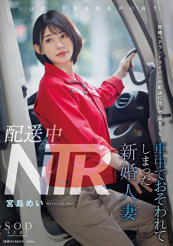 配送中NTR 既婚ベテランドライバーの配送に付いて回るうち車中でおそわれてしまった新婚人妻 宮島めい サンプル画像 1