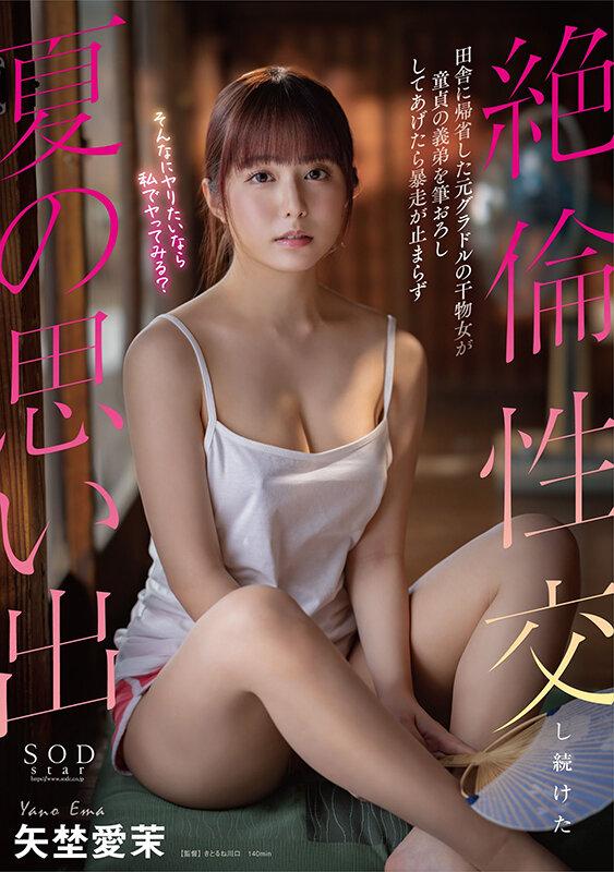 田舎に帰省している元グラドルの干物女が童貞の義弟を筆おろししてあげたら暴走が止まらず絶倫性交し続けた夏の思い出 矢埜愛茉 サンプル画像 1
