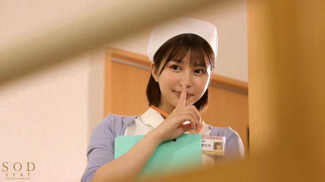 この病棟には患者のチ●ポをずっぽり咥え込み吸引する喉じゃくりフェラで連続抜きしてくれる伝説の看護師がいるらしい。 唯井まひろ サンプル画像 5