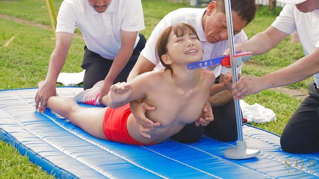 星乃莉子 初めての全裸わ〇せつスポーツテスト サンプル画像 12