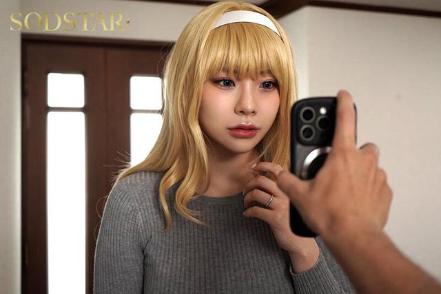 実写版 欲求不満の金髪人妻を誘ってみたらあっけなくチン堕ちしました SODSTAR神木麗×同人サークル‘聖華快楽書店’コラボ作品！ サンプル画像 8